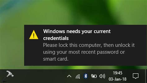 how to fix windows credentials